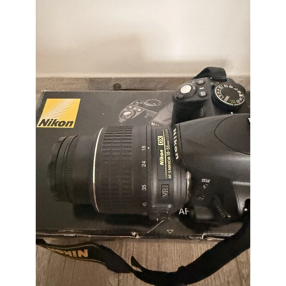 Nikon D3100 Digital SLR Camera with 18-55mm VR Len Kit With Box And Charger